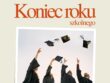 Grafika informacyjna o zakończeniu roku szkolnego