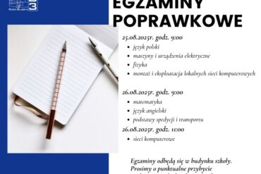 Kiermasz podręczników używanych.