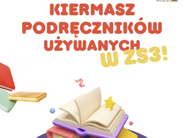 Plakat informacyjny- kiermasz podręczników